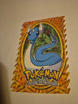 Dragonair # 148 Pokemon Evolution 1999 TCG Topps Die Cut Embossed 11 of 12 Rare - Image 4