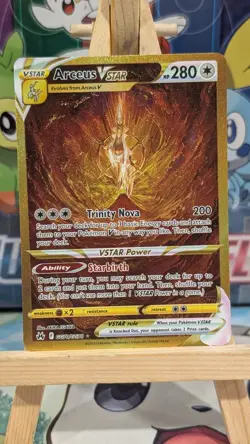 Pokemon Arceus VSTAR GG70/GG70 Crown Zenith Secret Rare Full Art Holo 280 HP - Image 1