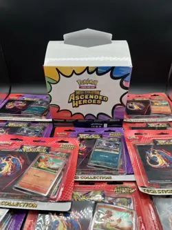 Sealed Lot Of 10 ✅ Pokemon TCG Ascended Heroes Tech Sticker Collection - Image 1