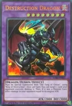 Yugioh! Destruction Dragon - LC06-EN003 - Ultra Rare - Limited Edition Near Mint - Image 1