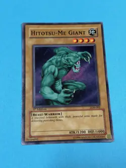 Hitotsu-Me Giant - LOB-002 - The Legend of Blue Eyes White Dragon - 1st Edition - Image 1