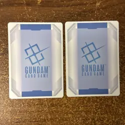 Gundam Card Game *Gundam Exia ST07-002 & Setsuna F. Seiei ST07-009* Sealed Promo - Image 2