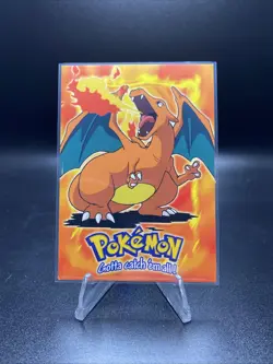 Topps Charizard Pokemon Card #6 1999 TV Animation Edition Series 1 Rare (NM) - Image 1