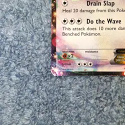 Pokemon Audino EX 84/124 2016 Ultra Rare Holo Basic Pokemon TCG Card Stock Card - Image 3