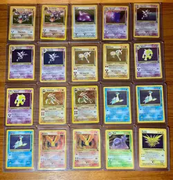 Pokemon TCG Fossil Set Holo Rare Lot Cards VTG 1999 WOTC + Bulk (200 cards) - Image 1