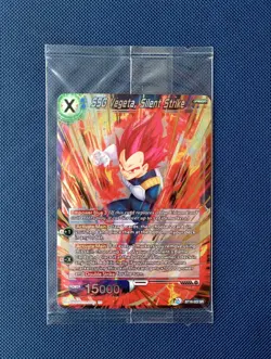 SSG Vegeta Silent Strike BT16-022 SR Foil Dragon Ball Super Card Game | SEALED - Image 1