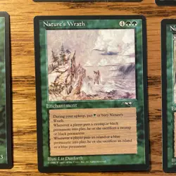 MTG: Vintage ‘96 Alliances Green 7 LP Card Lot - Magic The Gathering - Image 5