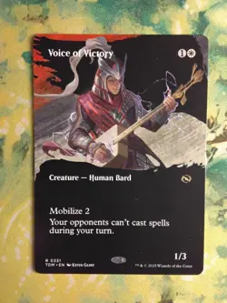 Voice of Victory (Borderless) Tarkir: Dragonstorm Regular - Image 1