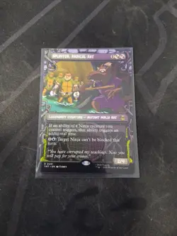 Splinter, Radical Rat (Showcase) Teenage Mutant Ninja Turtles Free Shipping - Image 1