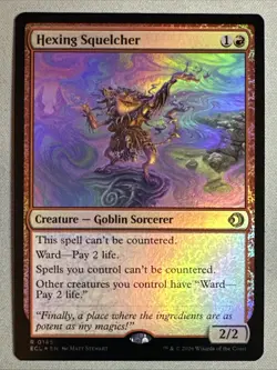 MTG / Hexing Squelcher / ECL / #145 / FOIL / Rare / NM - Image 1