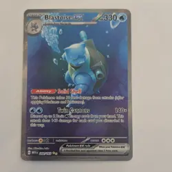 Pokemon Blastoise EX 200/165 Special Art Rare Holo Sv: Scarlet & Violet 151 Ari… - Image 1