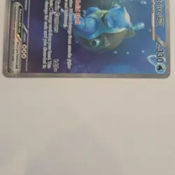 Pokemon Blastoise EX 200/165 Special Art Rare Holo Sv: Scarlet & Violet 151 Ari… - Image 4