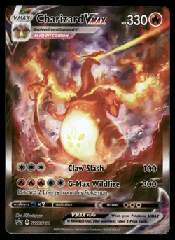 Pokemon Cards Charizard VMAX SWSH261 SWSH Black Star Promo - Image 1