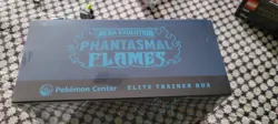 Sealed Pokemon TCG Phantasmal Flames Pokemon Center Elite Trainer Box PKC ETB - Image 4