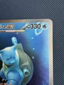 Pokemon Blastoise ex 200/165 Scarlet & Violet 151 Illustration Rare English - Image 5