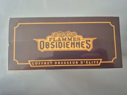 Pokemon - Coffret Dresseur D'Elite Flammes Obsidiennes - Neuf Scelle - Image 2