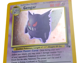 Pokemon Gengar 5/62 Unlimited Fossil 1999 Holo Rare WOTC LP-NM - Image 4