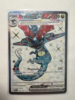 Dragapult EX 200/167 Ultra Rare Holo Pokemon TCG Twilight Masquerade - Image 2