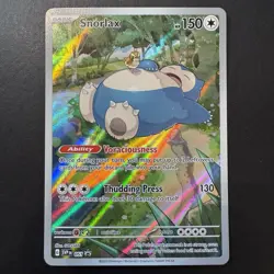 Pokemon TCG - Snorlax 051 Scarlet & Violet - Black Star Promo Holo - NM - Image 3