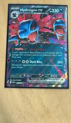 Hydreigon ex Double Rare White Flare 067/086 NM Holofoil Pokemon - Image 1