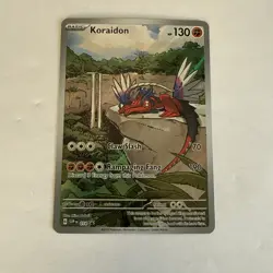 Pokemon TCG Koraidon SVP Black Star Promos SVP014 Holo Promo Promo - Image 1