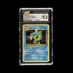 Pokemon Slab Gyarados 34 2016 CGC 9.5 Mint+ - Image 1