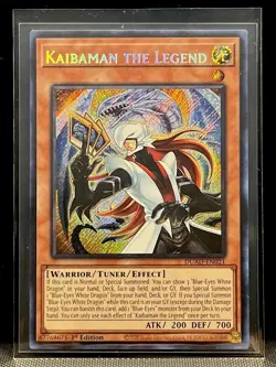Yu-Gi-Oh! Kaibaman the Legend DUAD-EN021 Secret Rare 1st Edition - Image 1