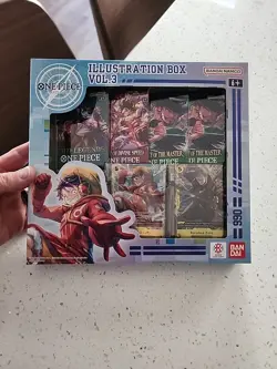 Bandai Namco One Piece Card Game Illustration Box Volume 3 New/Sealed Box!! - Image 1