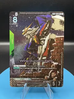 Wing Gundam Zero - GD01-024 LR+ - Gundam Card Game - New Type Rising - English - Image 1
