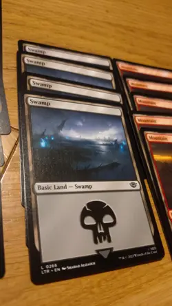 MTG 62 Land Cards Tales Of Middle Earth Lord Of The Rings Swamp Forest Mountain - Image 4