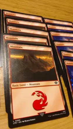 MTG 62 Land Cards Tales Of Middle Earth Lord Of The Rings Swamp Forest Mountain - Image 5