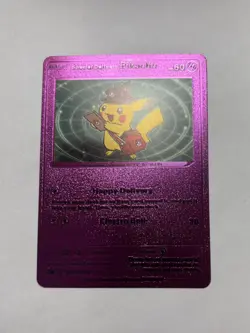 Ultra Rare Magenta Foil Display Card Special Delivery Pikachu - Mint/NM - Image 1