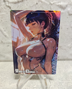 Eve Stellar Blade Trading Card Waifu Goddess Story Anime Girl holo Karte Manga - Image 1