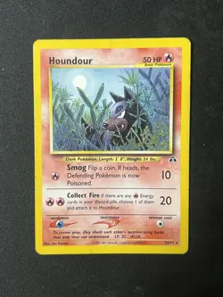 Pokemon Cards: Neo Discovery Rare: Butterfree 19/75 WOTC Houndour 24/75 - Image 3