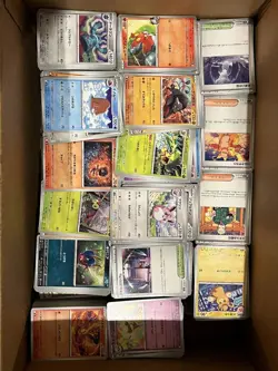 Bulk: 3,900 Common/Uncommon + 190 Holo/Reverse Japanese Pokemon cards (sorted) - Image 1