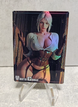 Ciri Trading Card Waifu Goddess Story Anime Girl holo Karte Manga Full Art - Image 1