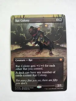 Rat Colony (Borderless) Special Guests Foil NM #56 - Image 1