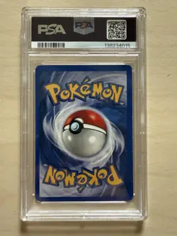Pokemon TCG Machamp Base Set Holo Rare 8/102 Vintage WOTC PSA 3 - Image 2