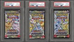 Pokemon Scarlet & Violet Prismatic Evolutions SEALED Booster Pack PSA 10 - Image 1