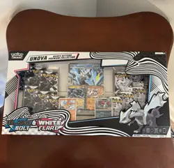 Unova Heavy Hitters Premium Collection Black Bolt & White Flare scarlet Violet - Image 1