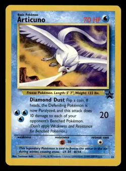 Pokemon TCG WoTC Promo #22/53 Articuno (22) LP - Image 1