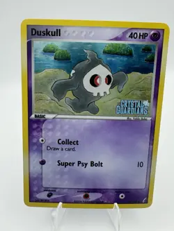 Pokemon TCG Duskull 51/100 Crystal Guardians Reverse Holo Stamped LP/NM - Image 1