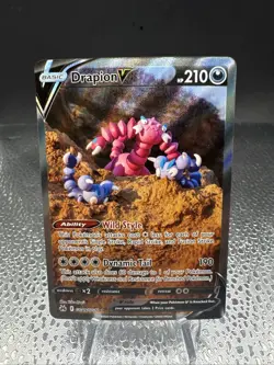 Pokemon TCG Drapion v GG49/GG70 Crown Zenith: Galarian Gallery Holo Full Art - Image 1