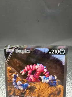 Pokemon TCG Drapion v GG49/GG70 Crown Zenith: Galarian Gallery Holo Full Art - Image 3