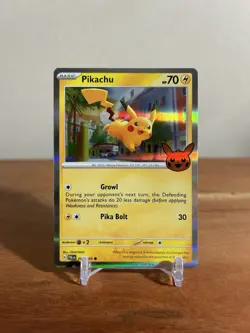 2023 Pokemon Trick Or Trade Holo Pikachu 062/193 - Image 1