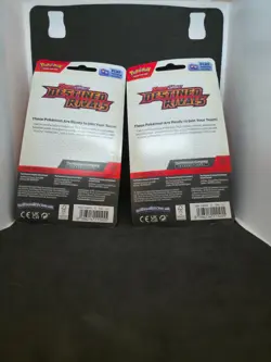 2 Pokemon Destined Rivals Blister Coin Pack - LOT OF 2 Blisters - Image 2