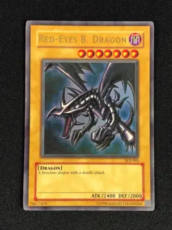 YUGIOH RED-EYES B. DRAGON SDJ-001 ULTRA (LP) - Image 1