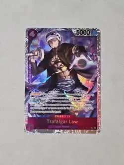 One Piece CCG PRB01 The Best Trafalgar Law ST10-010 Super Rare - Image 1
