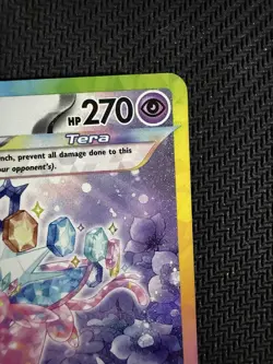 Pokemon TCG Espeon EX Prismatic Evolutions Holo Card 155/131 NM Condition - Image 4