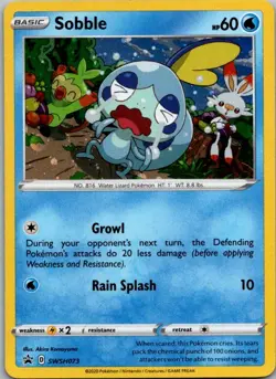 Sobble Promo SWSH: Sword & Shield Promo Cards SWSH073 NM - Image 1